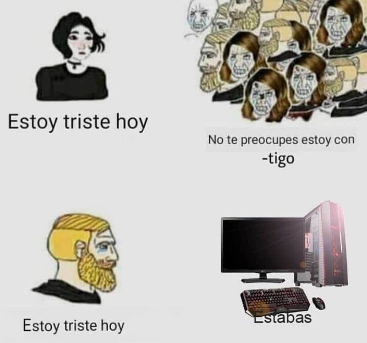 Los pibes no nos quedamos solos