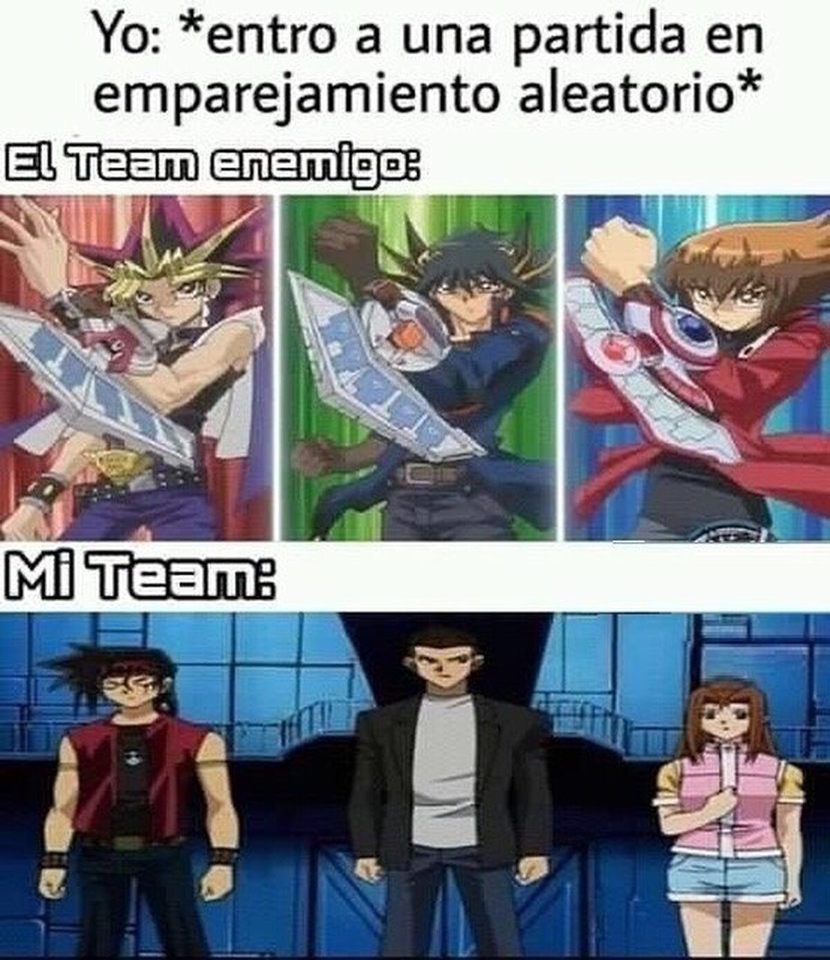 Un grupo de inservibles