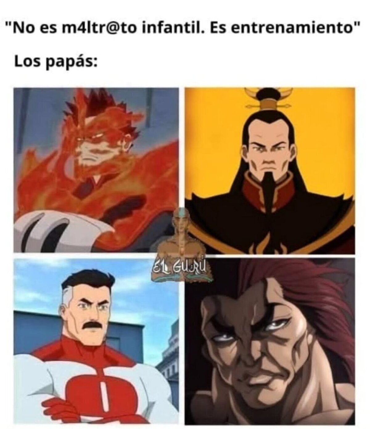 Es maltrato infantil, definitivamente