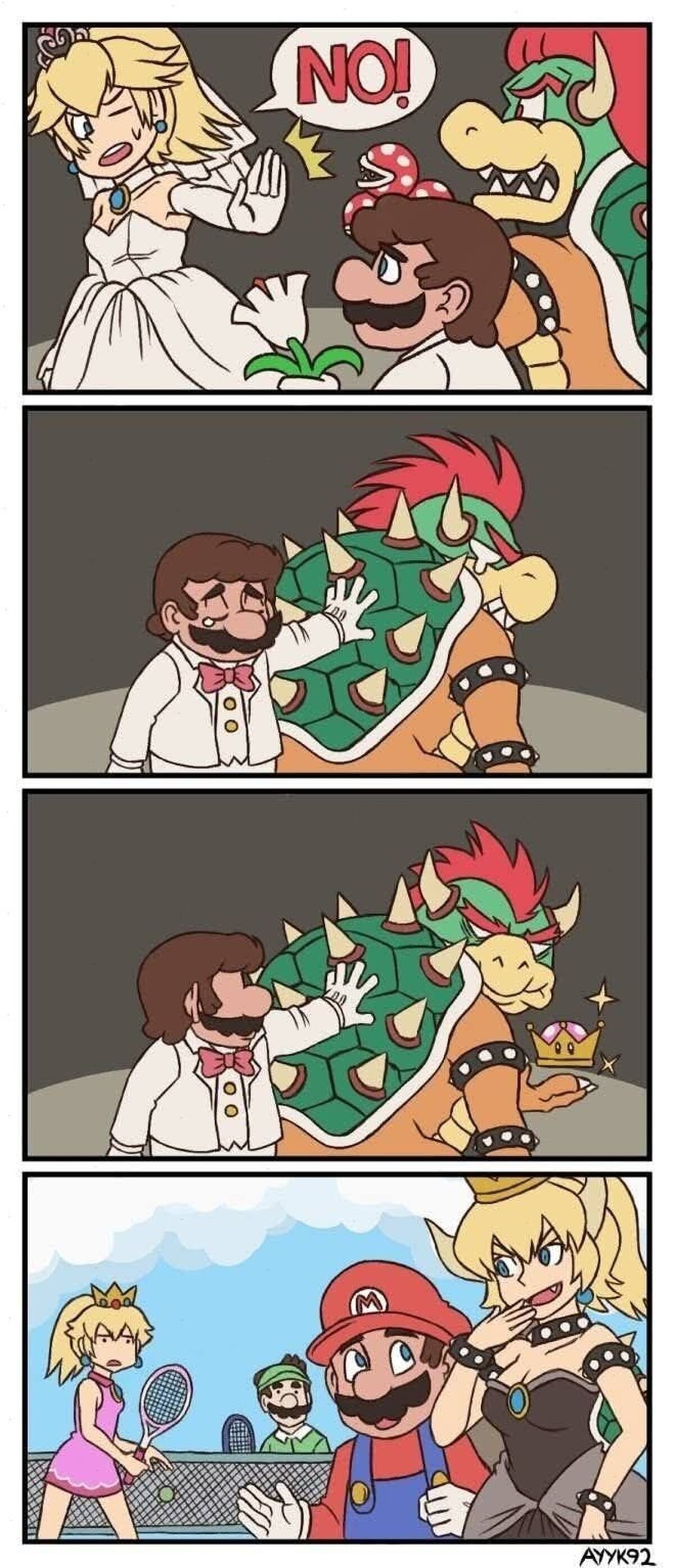 Mario nunca se quedará solo