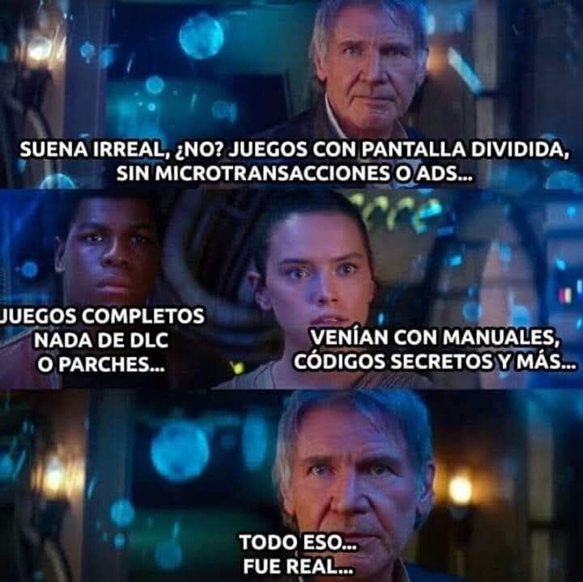 Todo eso fue real, de verdad