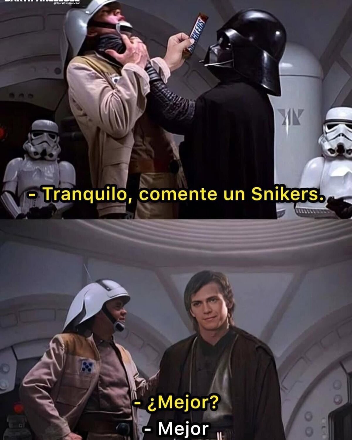 Solo necesitaba un snicker