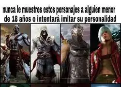 Los ejemplos de los ni&ntilde;os