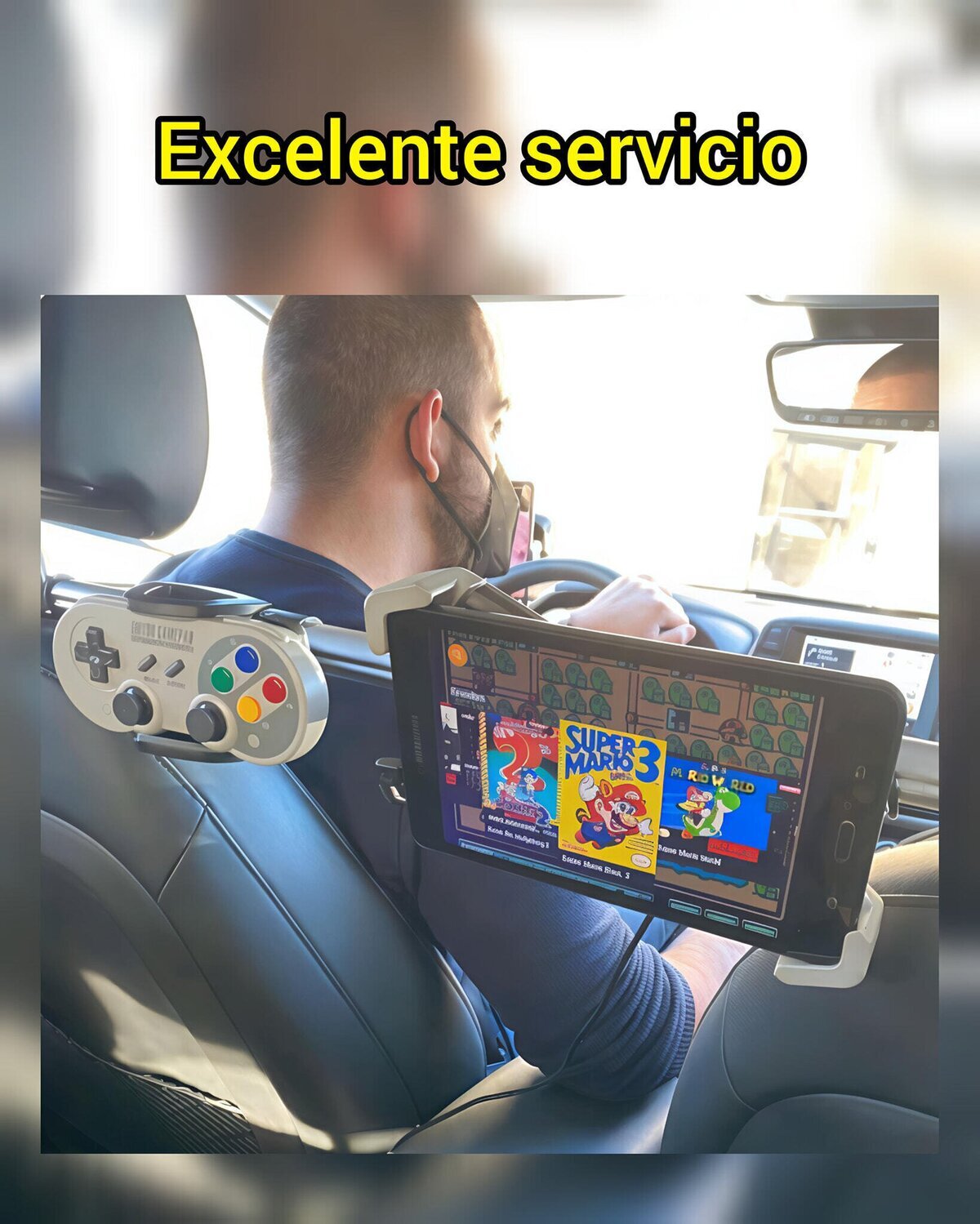 Un Uber cinco estrellas