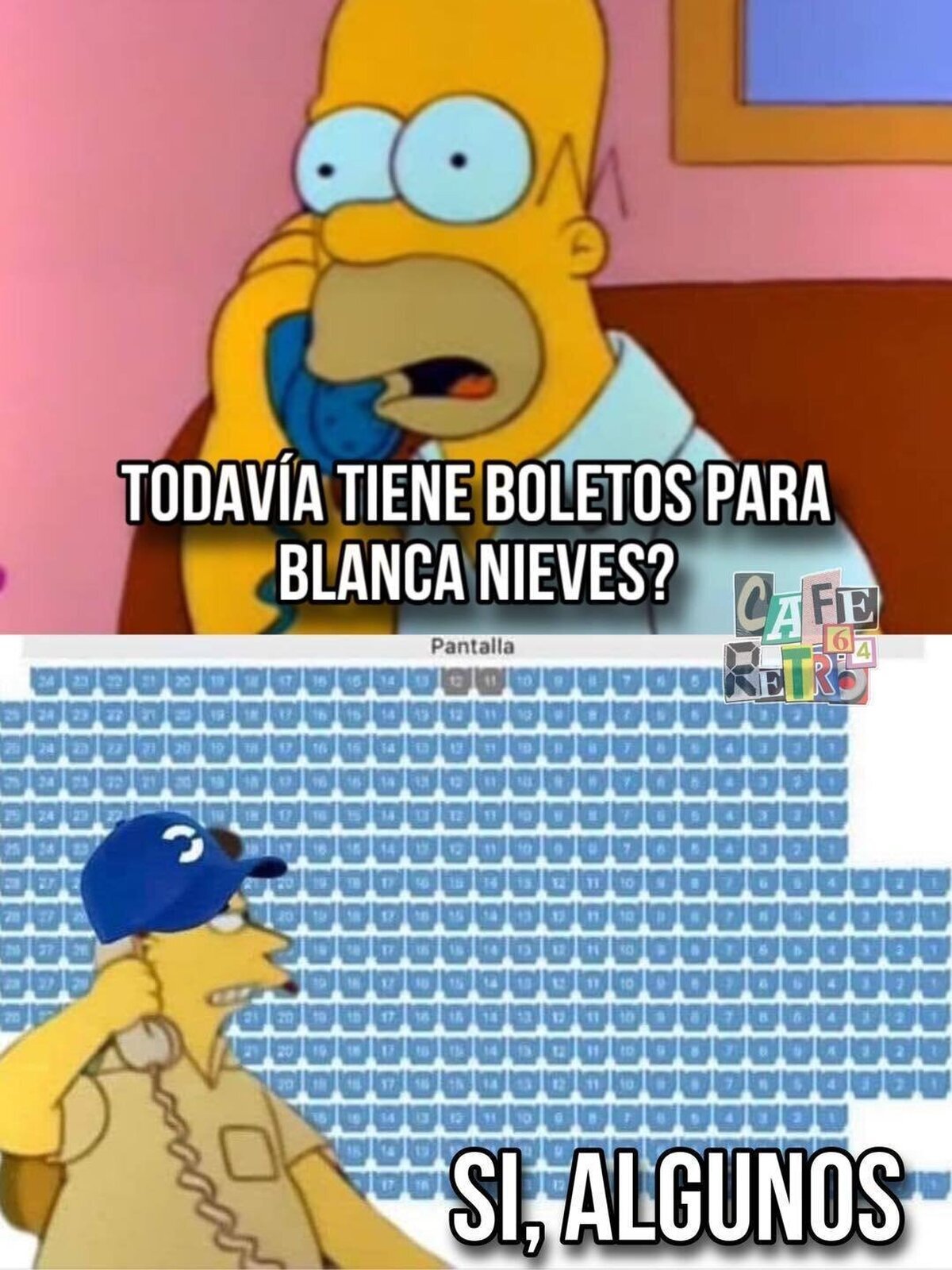 ¿Nadie la va a ver?