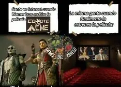 &iquest;Quieren o no quieren ver Coyote vs Acme?