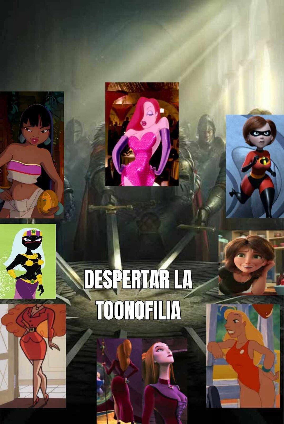 Los animadores de antes no tenian miedo