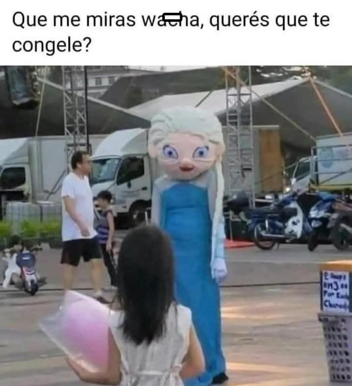 Que ruda está Elsa