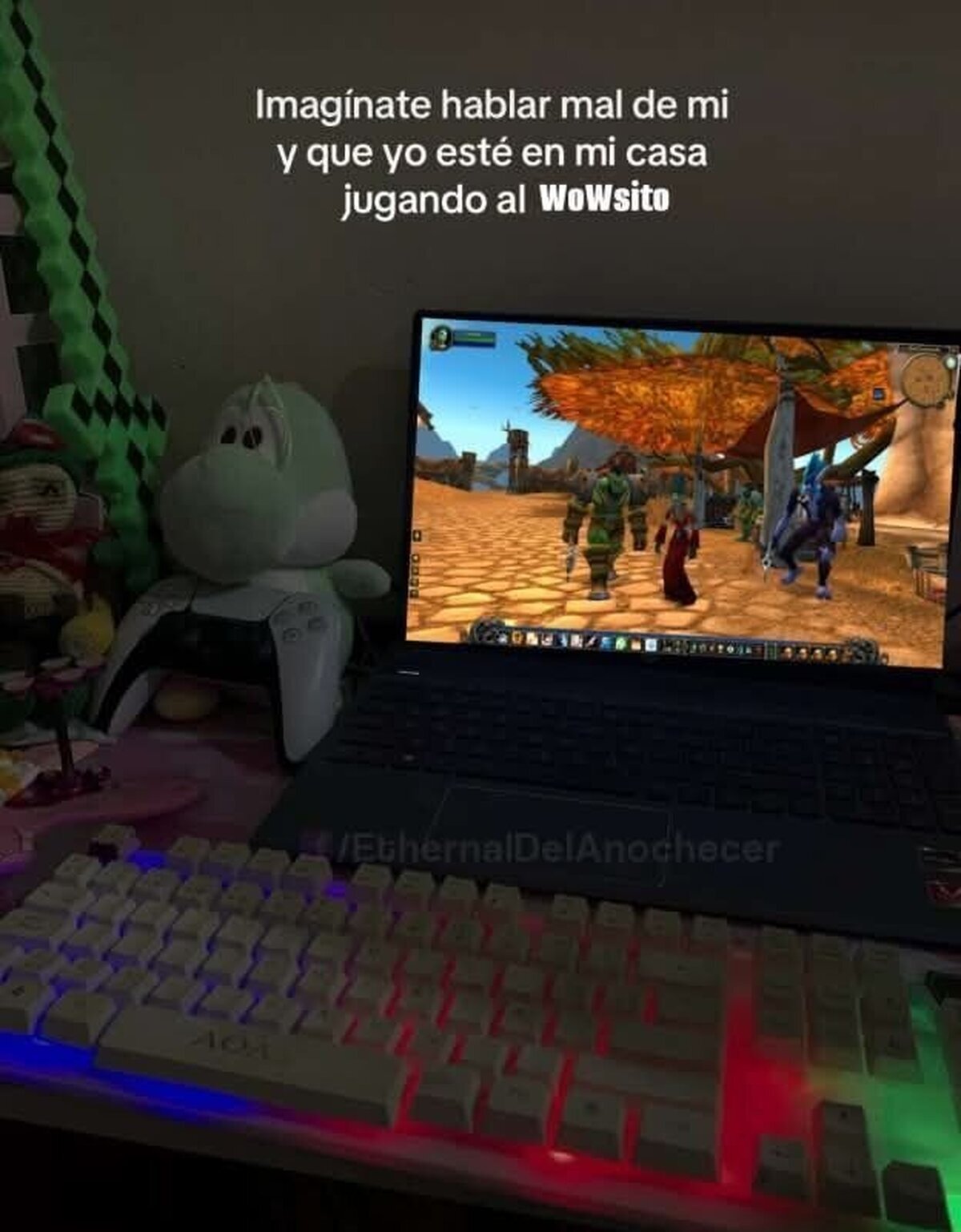 Siendo feliz mientras el resto no