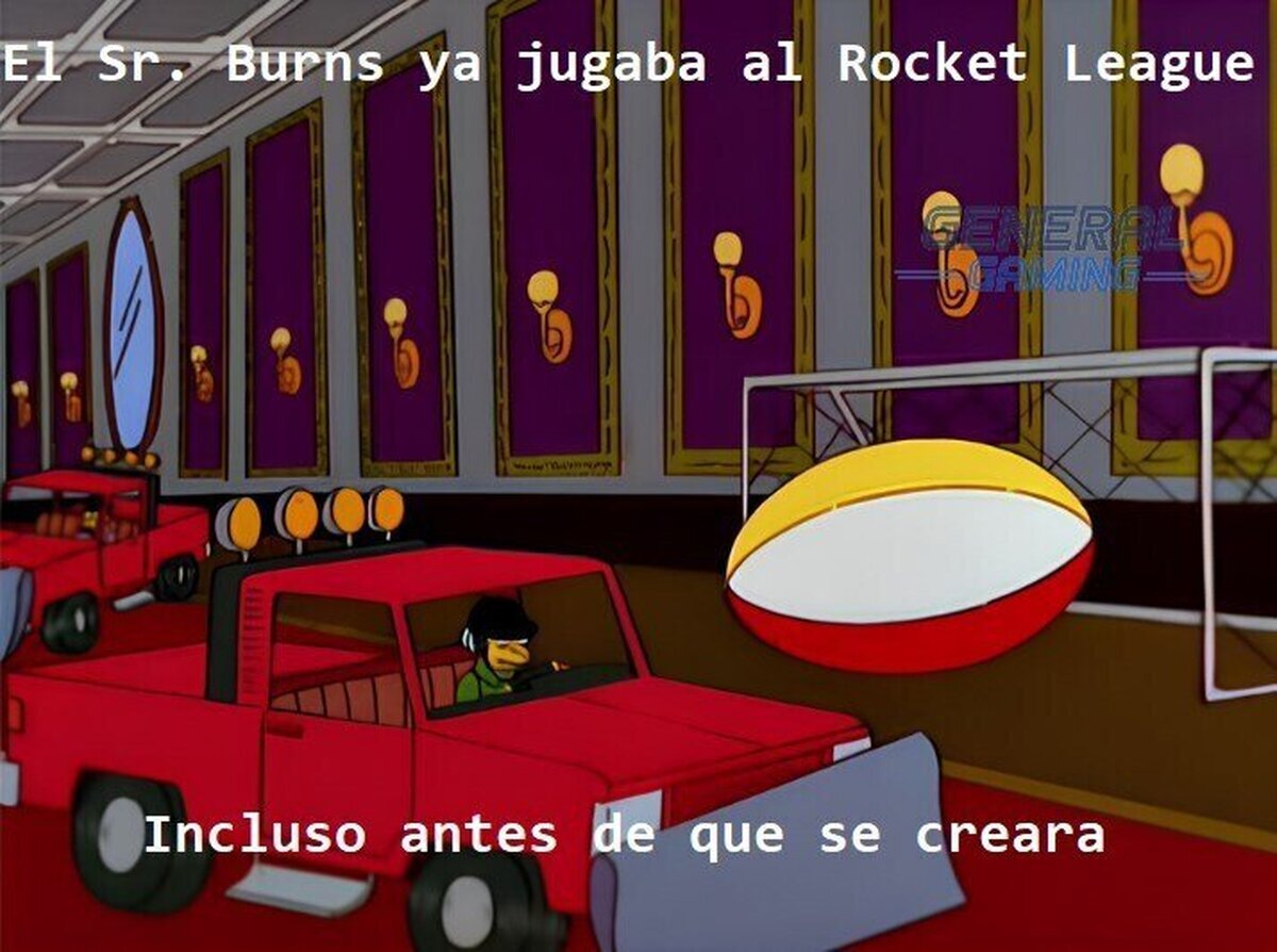 El Rocket League del Sr. Burns
