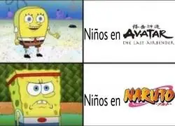 Los ni&ntilde;os en estos animes