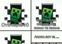 Larga vida al Creeper de Minecraft