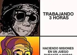 Pero estoy feliz mientras lo hago