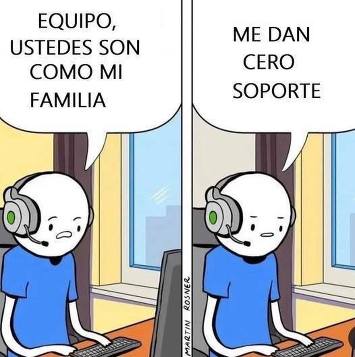 Amo a estos inutiles