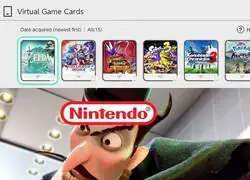Los virtual game cards de Nintendo