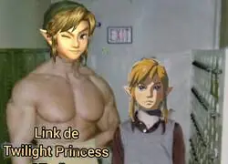 Que crecidito el Link de Twilight
