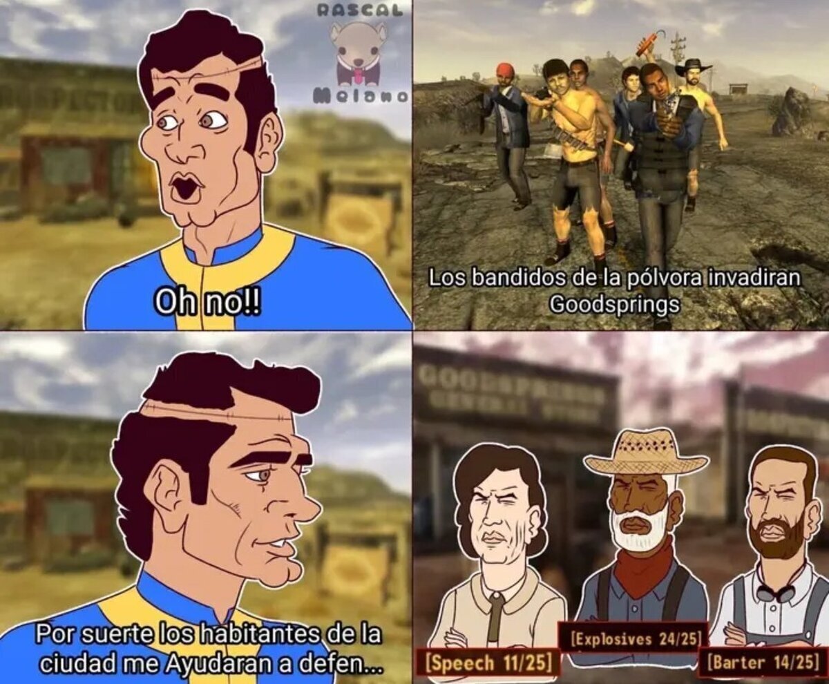 El duro inicio de Fallout New Vegas