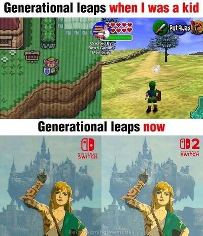 Nintendo nos ha vendido el mismo juego dos veces JAJAJAJA