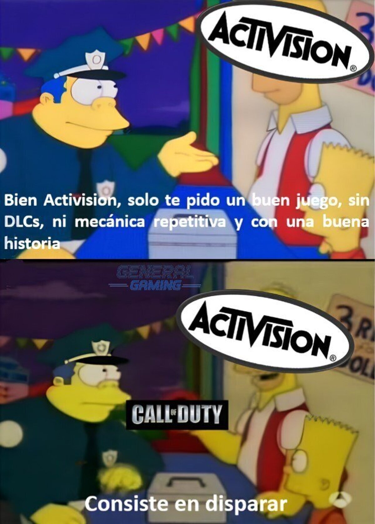 Activision, ya no cuela