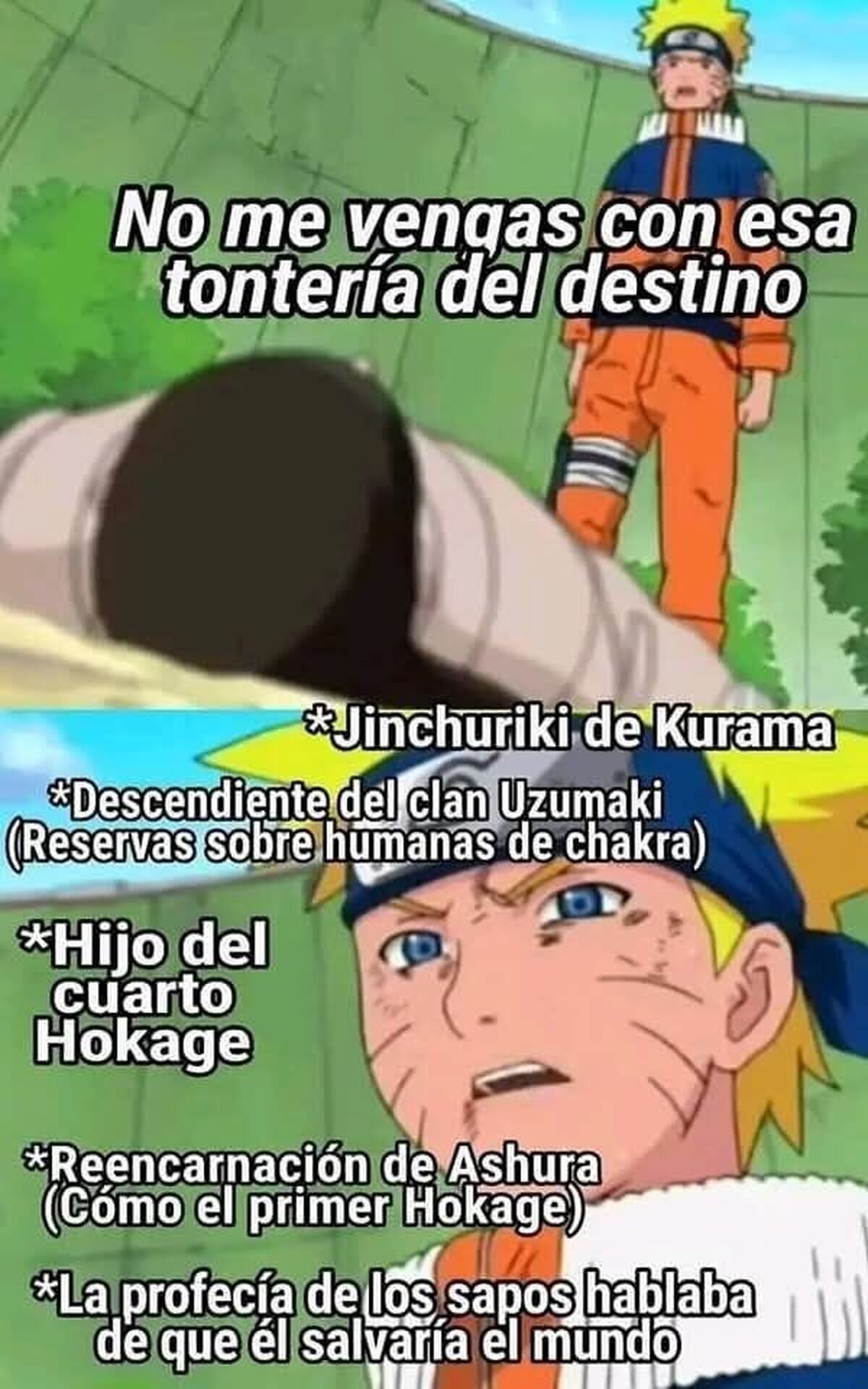 Naruto tenía todas las de ganar