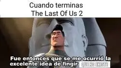 TLOU 2 no existe