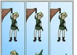 El da&ntilde;o por caida en Zelda