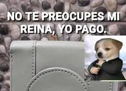 El dinero se debe presumir