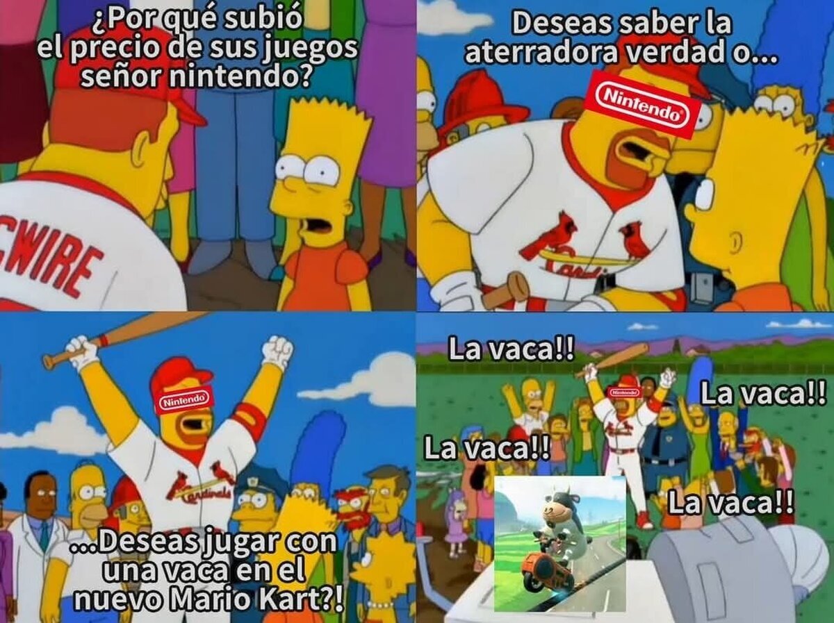 ¡La vaca,  la vaca!