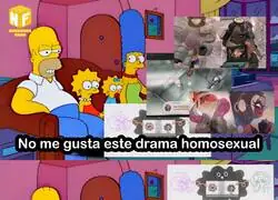Mucho drama homosexual