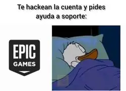 Pidiendo ayuda en Epic o Steam