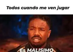 La experiencia de verme jugar