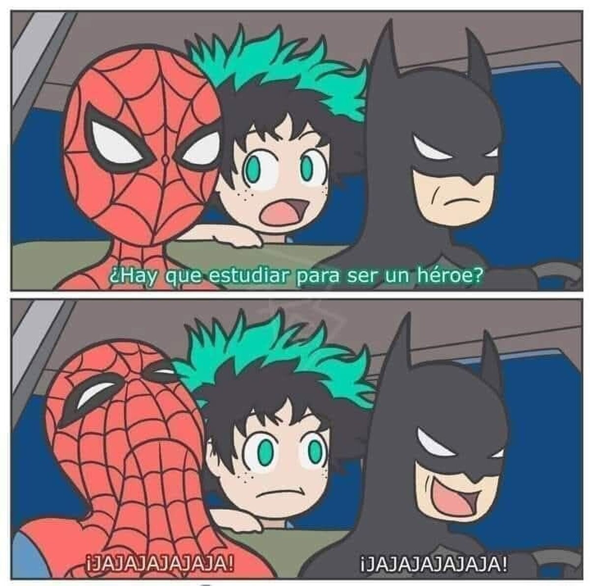 ¿Estudiar para ser heroe?