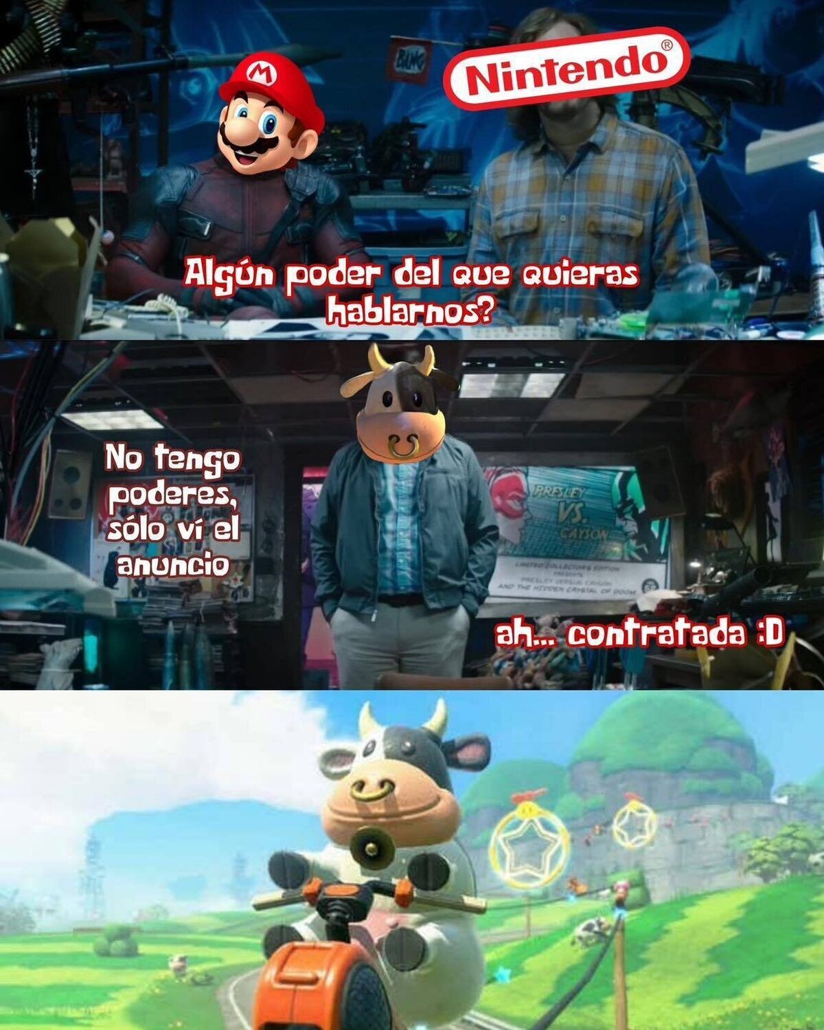 Cómo decirle que no a esa vaquita