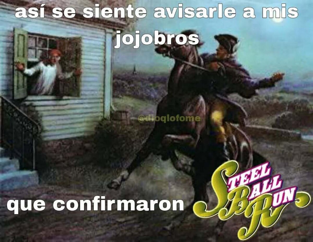 ¡Han confirmado Steel Ball Run!