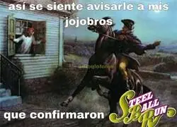 &iexcl;Han confirmado Steel Ball Run!