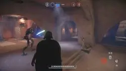 Jugando como Darth Vader en Battlefront 2. El verdadero poder.