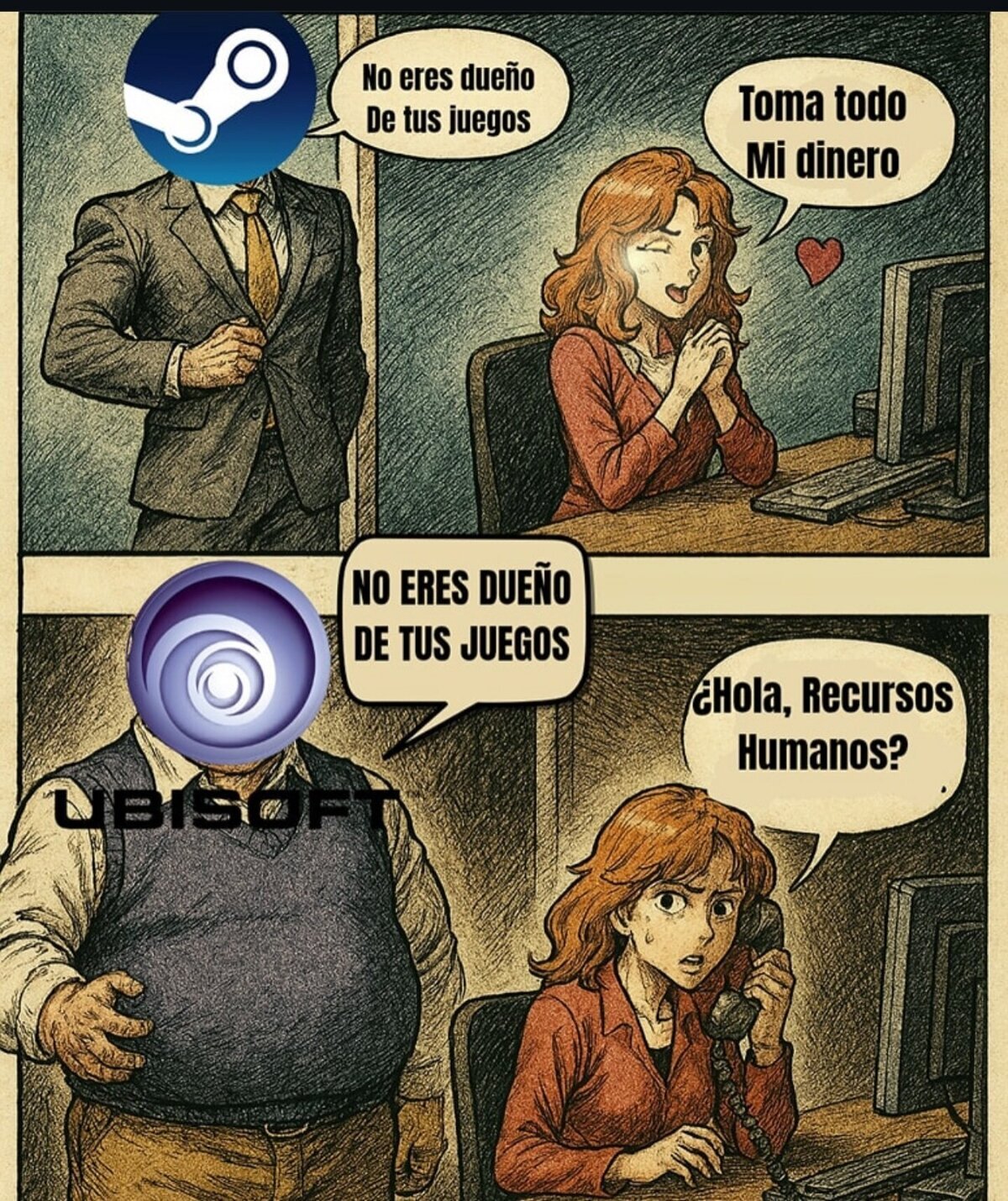 Que buen marketing tiene Steam