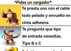 &iquest;Tienes un cargador?