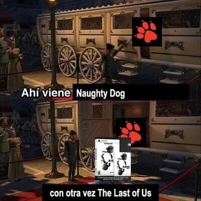 Naughty Dog siendo Naughty Dog