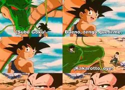 &iquest;A donde fue Goku?