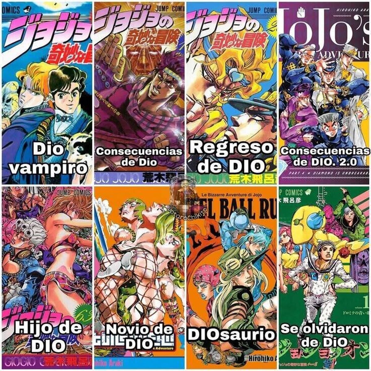 Resumiendo el JOJOverse lo mejor que puedo