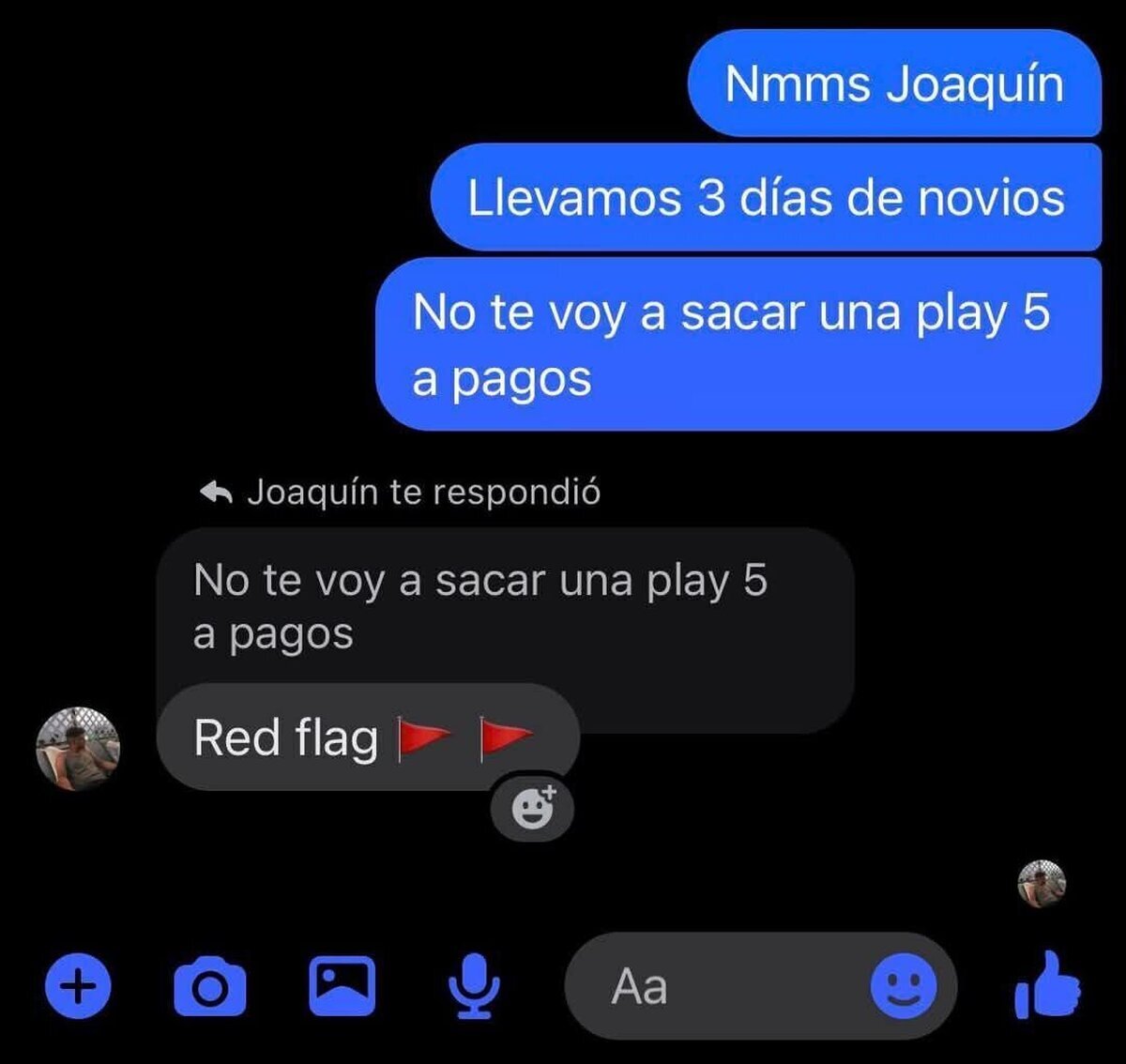 Aléjate de ahí, amigo