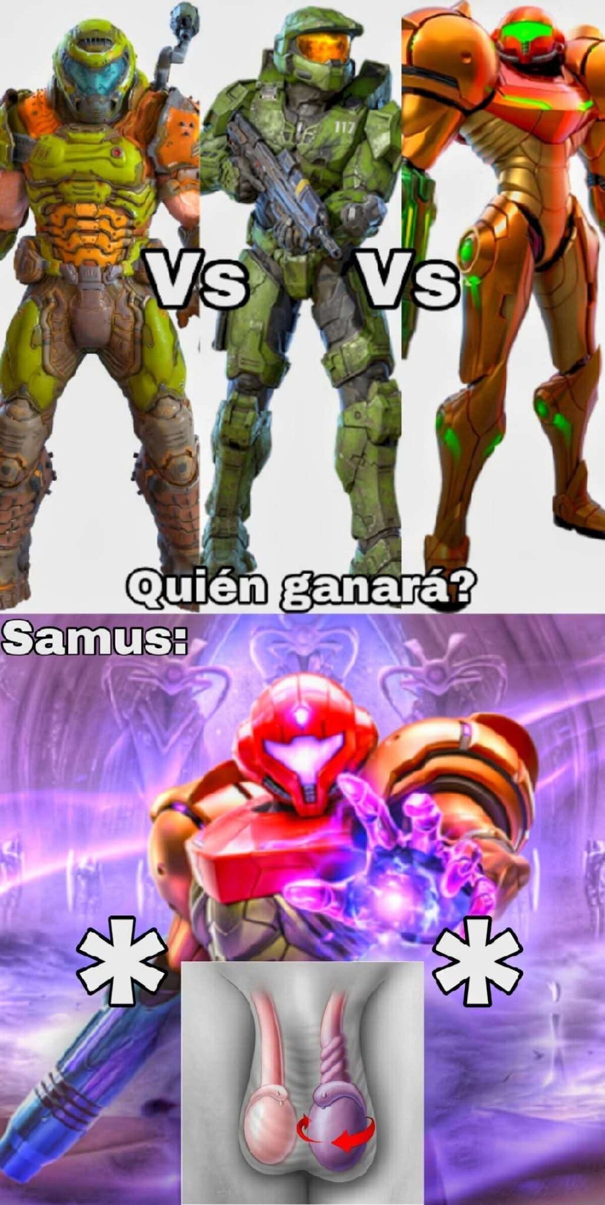 Samus y sus sobadas psíquicas