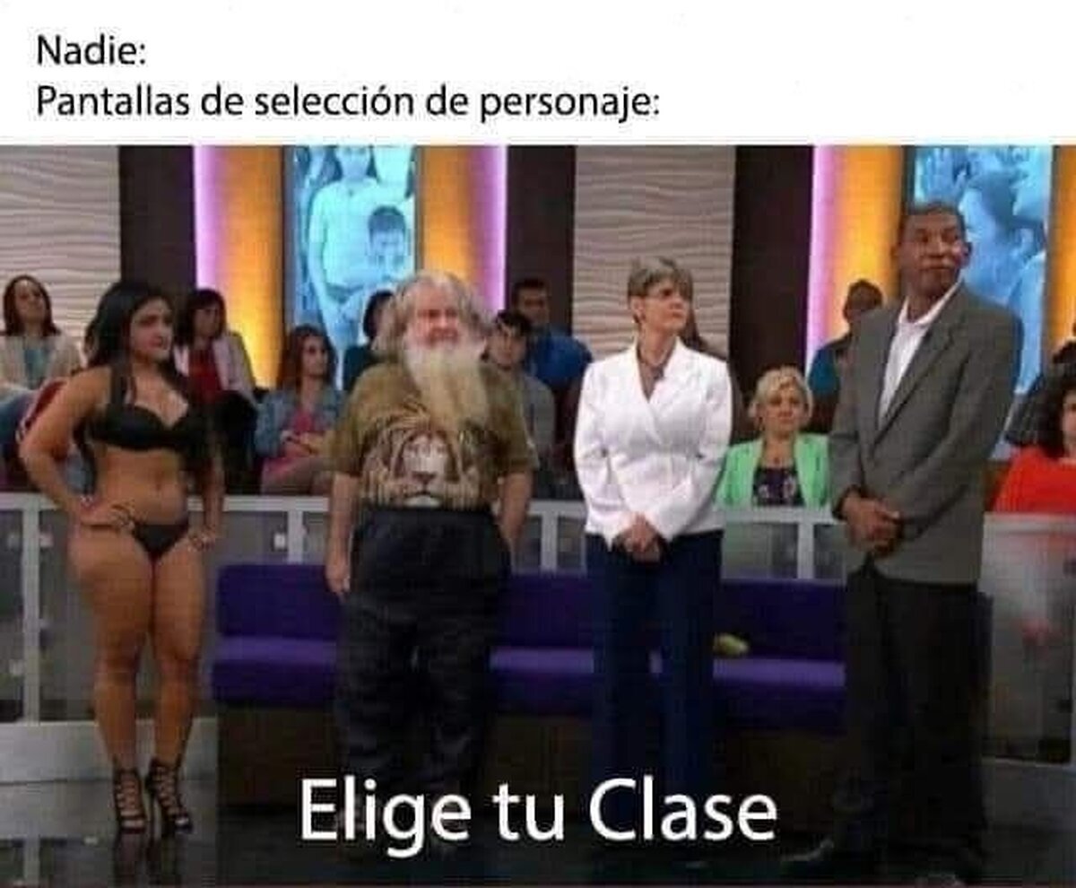 El tipo de la barba parece el más confiable