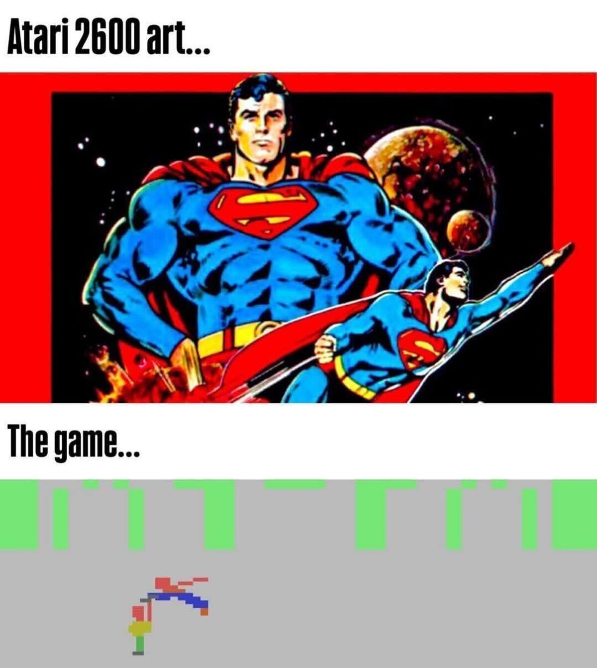 Atari sí que sabía vender humo