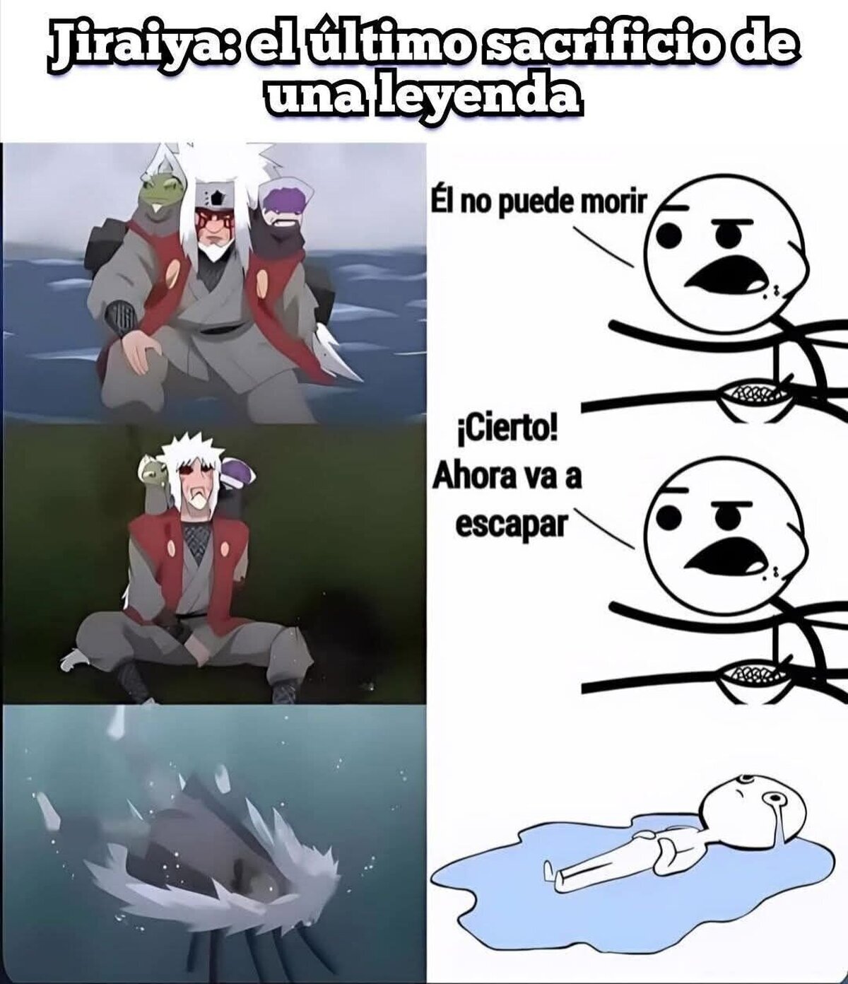 Sabía que la iba a palmar desde que se despidió de Tsunade