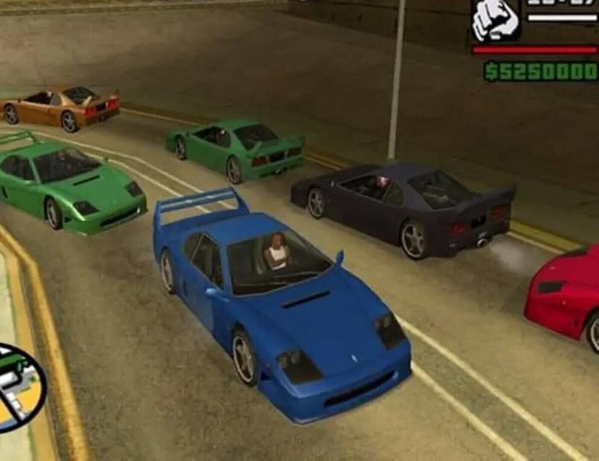 Cuando por fín encontrabas un coche raro en el GTA