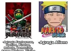 &iquest;Por qu&eacute; agregaron aliens en Naruto?