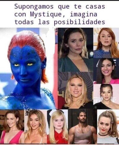 Quiero una mujer como Mystique