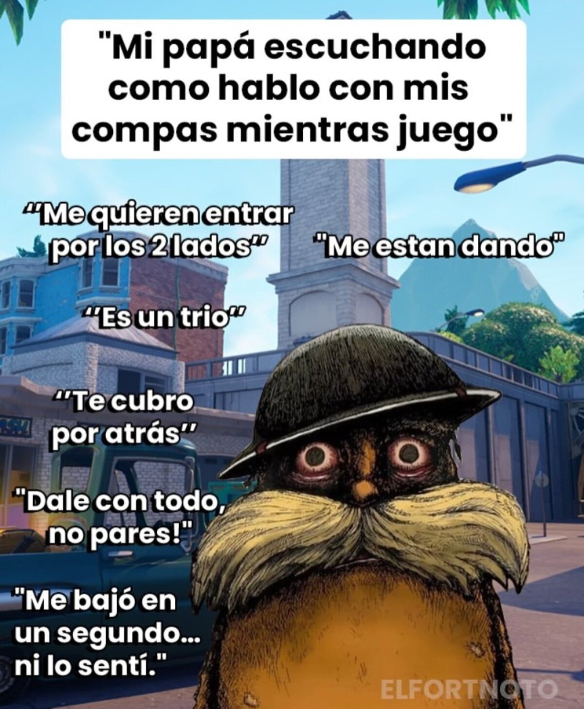 Oh no, está jugando LOL